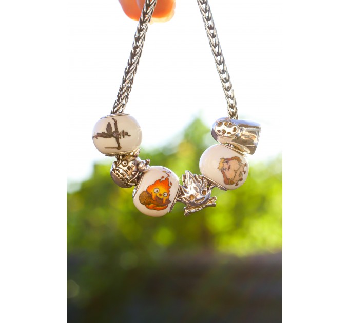 Calcifer Demon | Sterling Silver Charm  