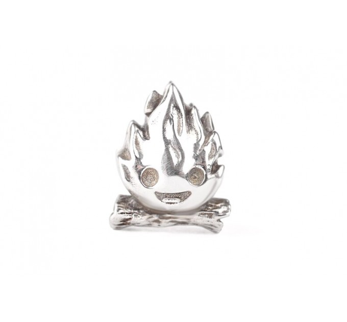 Calcifer Demon | Sterling Silver Charm  