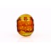 "Dala Horse" Amber Bead