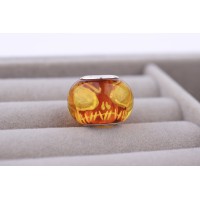 Jack  Skellinghton Amber Bead
