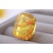 Amber Bead "Koi Carps"