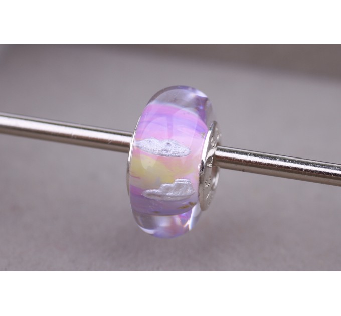 Chronicles Crystal Sky Bead for Bracelets