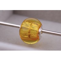 Golden Tree of Life Amber Bead