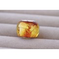 Amber Bead "Christmas Ville" for Bracelets