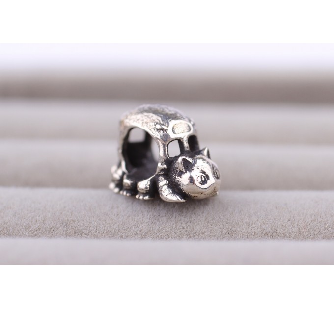 Sterling Silver Charm "Cat Bus"