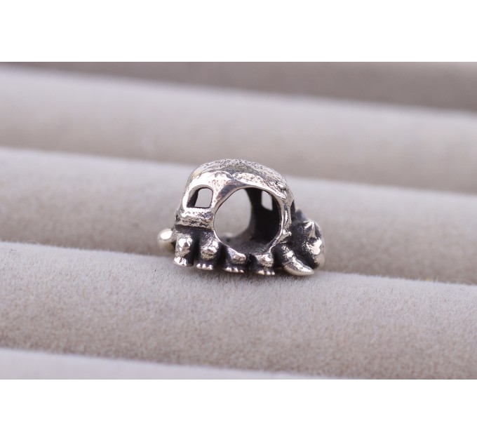 Sterling Silver Charm "Cat Bus"