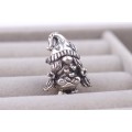 Silver Charm "Gnome Girl with Love Letter"