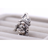 Silver Charm "Gnome Girl with Love Letter"