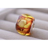 Amber Bead "Ripe Apples" 