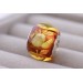 Amber Bead "Ripe Apples" 
