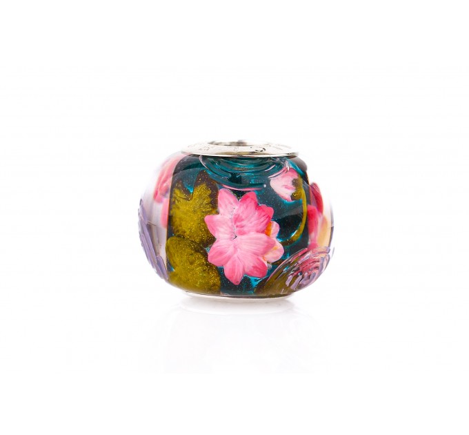 Water Lily Charm for Bracelets – Let Yourself Bloom Collection