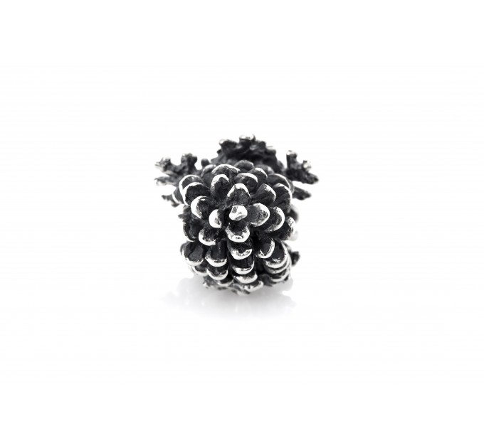 Christmas Pine Cone | Sterling Silver Charm | Christmas collection