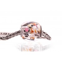 Ginger Witch Cat | Chronicles Crystal Charm | Halloween Collection
