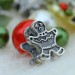 Ginger Man| Sterling Silver Charm | Christmas Collection