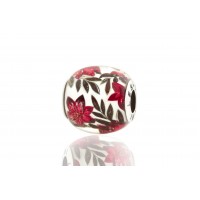 Christmas flower| Hand carved charm | Christmas collection