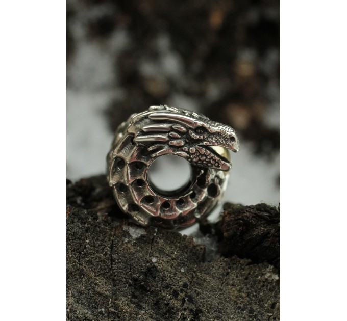 Dragon and Phoenix | Sterling silver charm