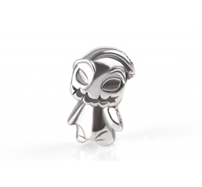 Spooky Ghost| Silver Charm| Halloween Collection