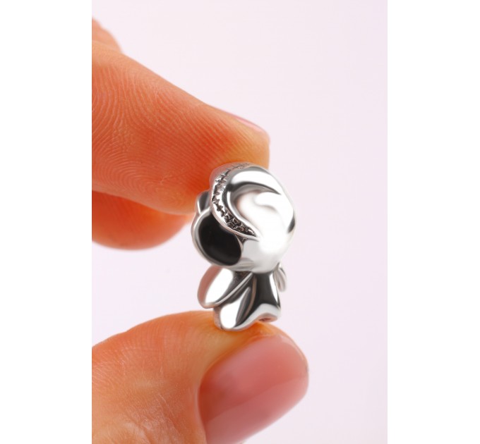 Spooky Ghost| Silver Charm| Halloween Collection