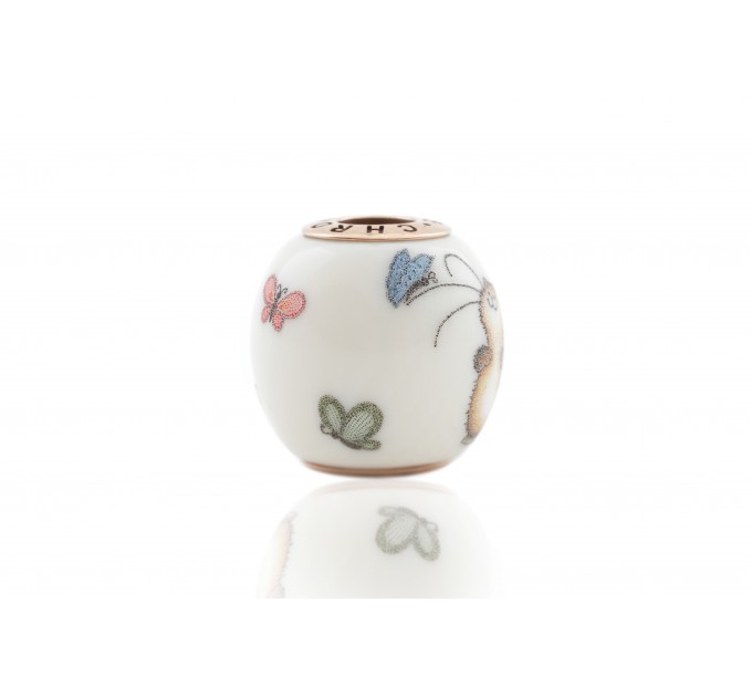 Cat and butterflies | Elforyn Charm | Scrimshaw pattern