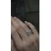 Minimalist Style Sterling Silver Ring | Croissant Ring 