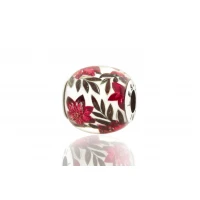 Christmas flower| Hand carved charm | Christmas collection