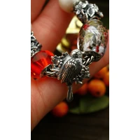 Tit Bird | Sterling Silver Charm| Christmas Charm